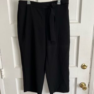 Rachel Roy Black Culottes Pant Size 12